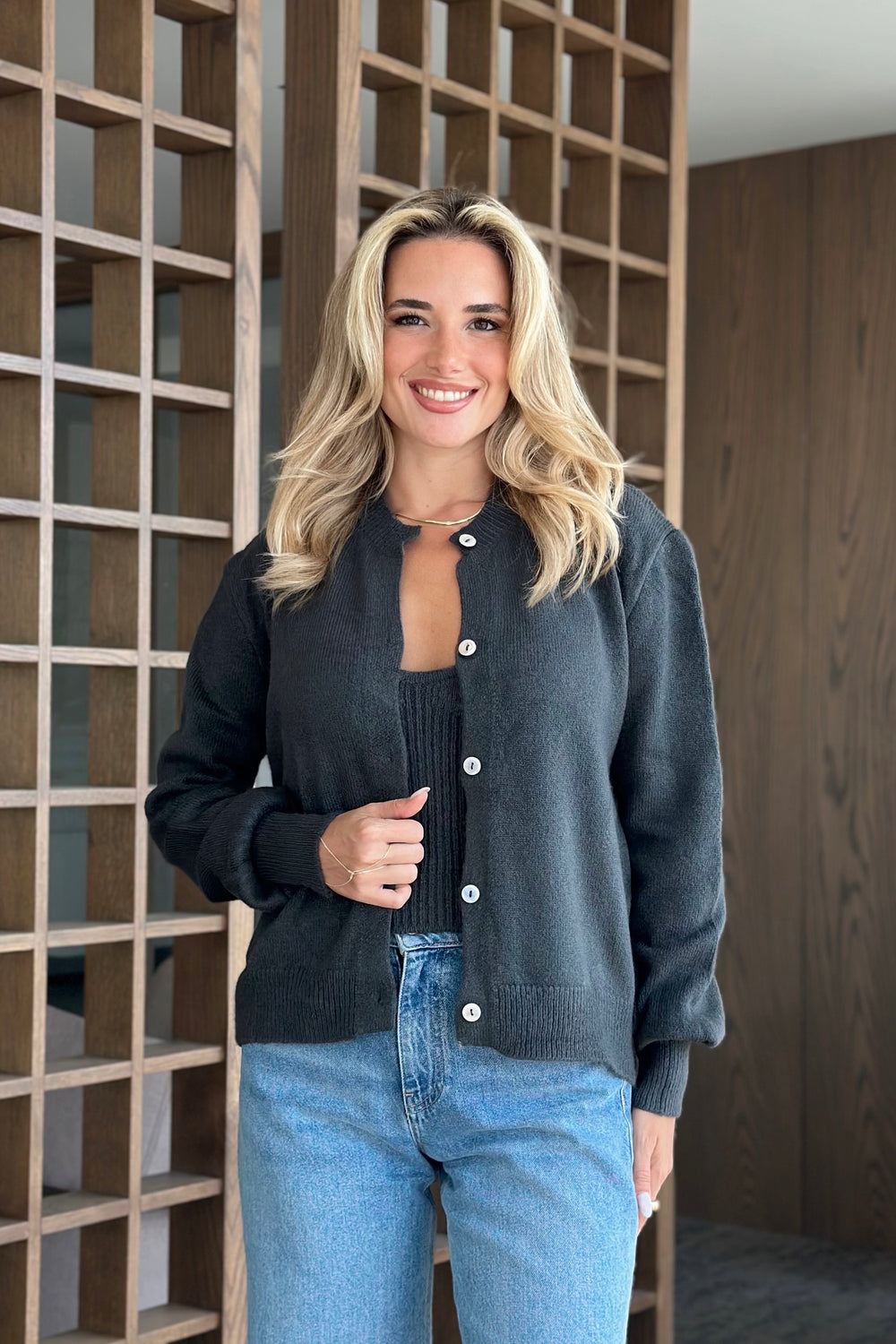 Antrasit Atlet Hırka İkili Takım - 231042