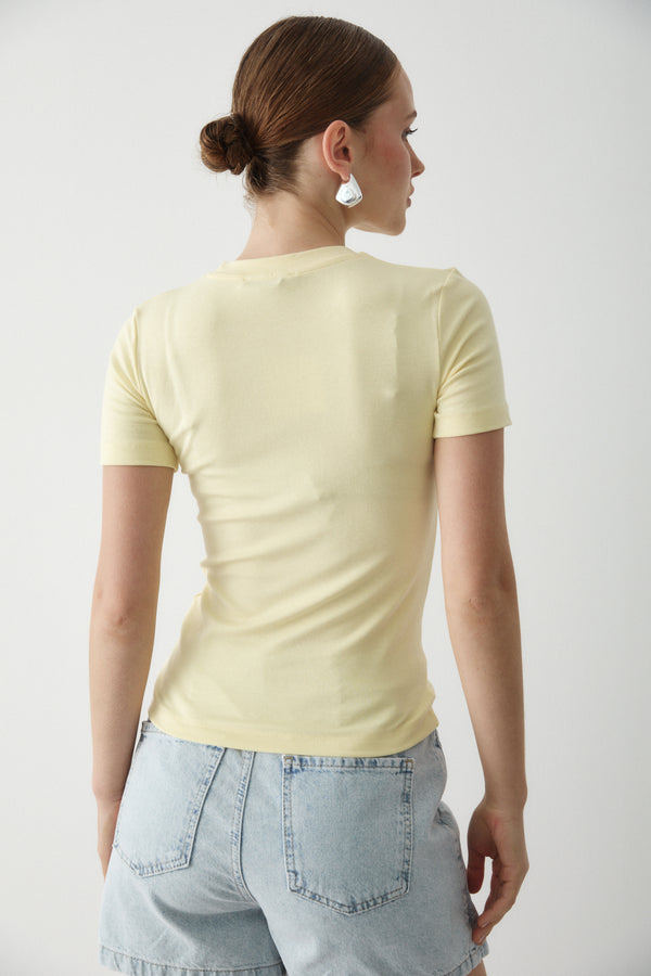 Sarı Düz Body - 251113