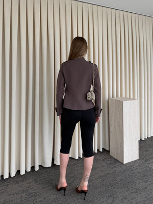 Kahverengi Napolyon Blazer Ceket - 9729