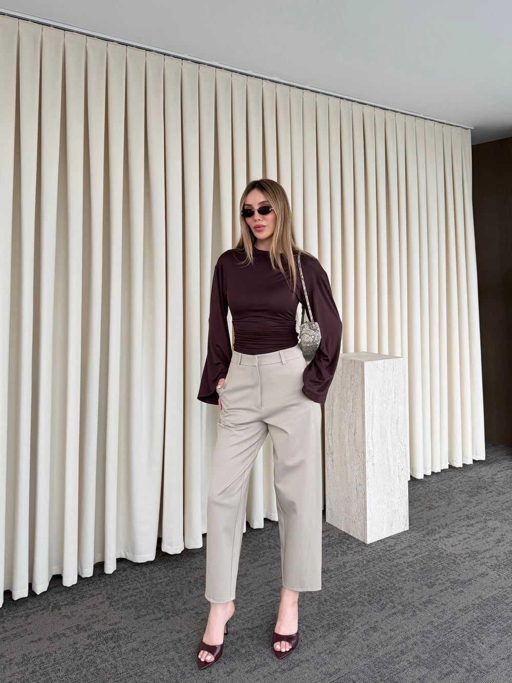 Taş Klasik Düz Kesim Pantolon - 9957